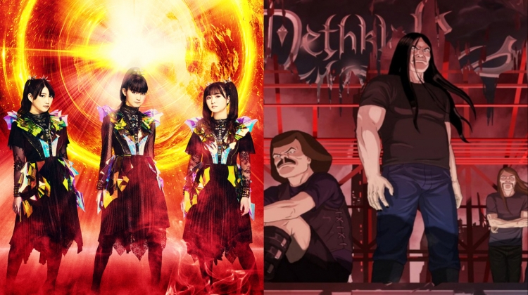 Dethklok babymetal split 1600x900