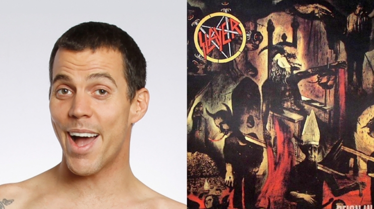 Steve-O Slayer reign in blood split 