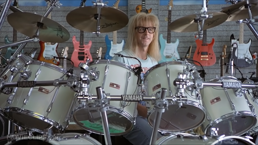 Garth wayne's world 