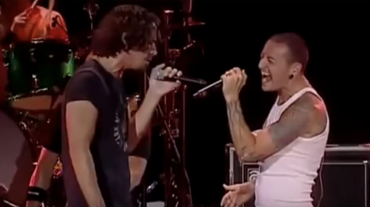 chester bennington chris cornell video still