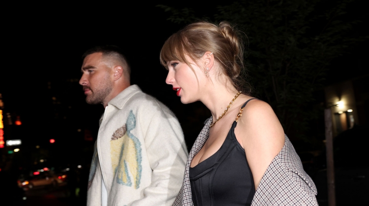 Taylor Swift and Travis Kelce, Johnny Nunez/WireImage